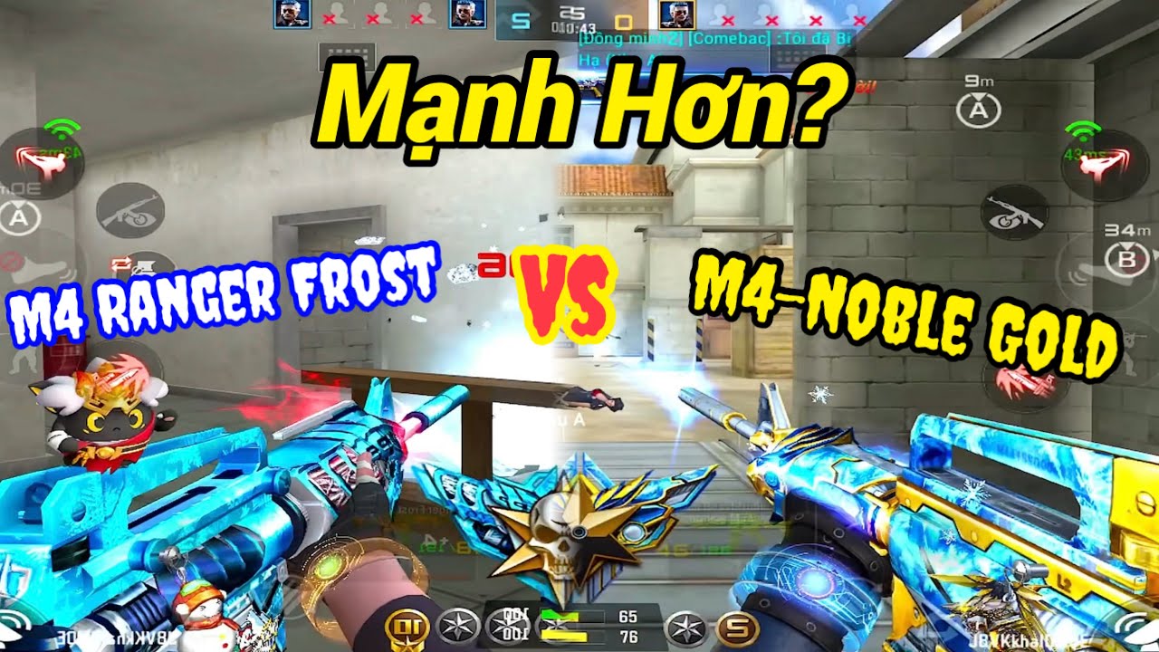 CF LEGENDS | Mang 2 Khẩu VIP Mạnh Nhất Huỷ Diệt Rank Thần Thoại 3k8 😍