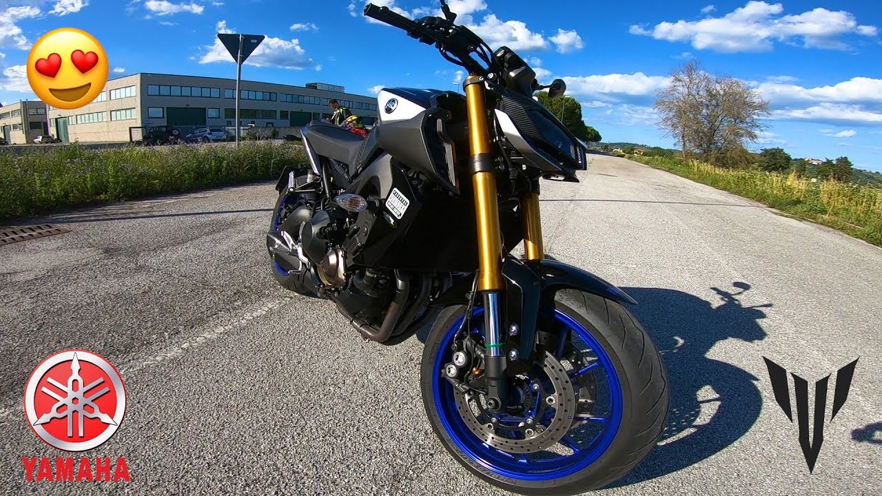 E' LA NAKED PERFETTA?? TESTRIDE YAMAHA MT09 SP!!