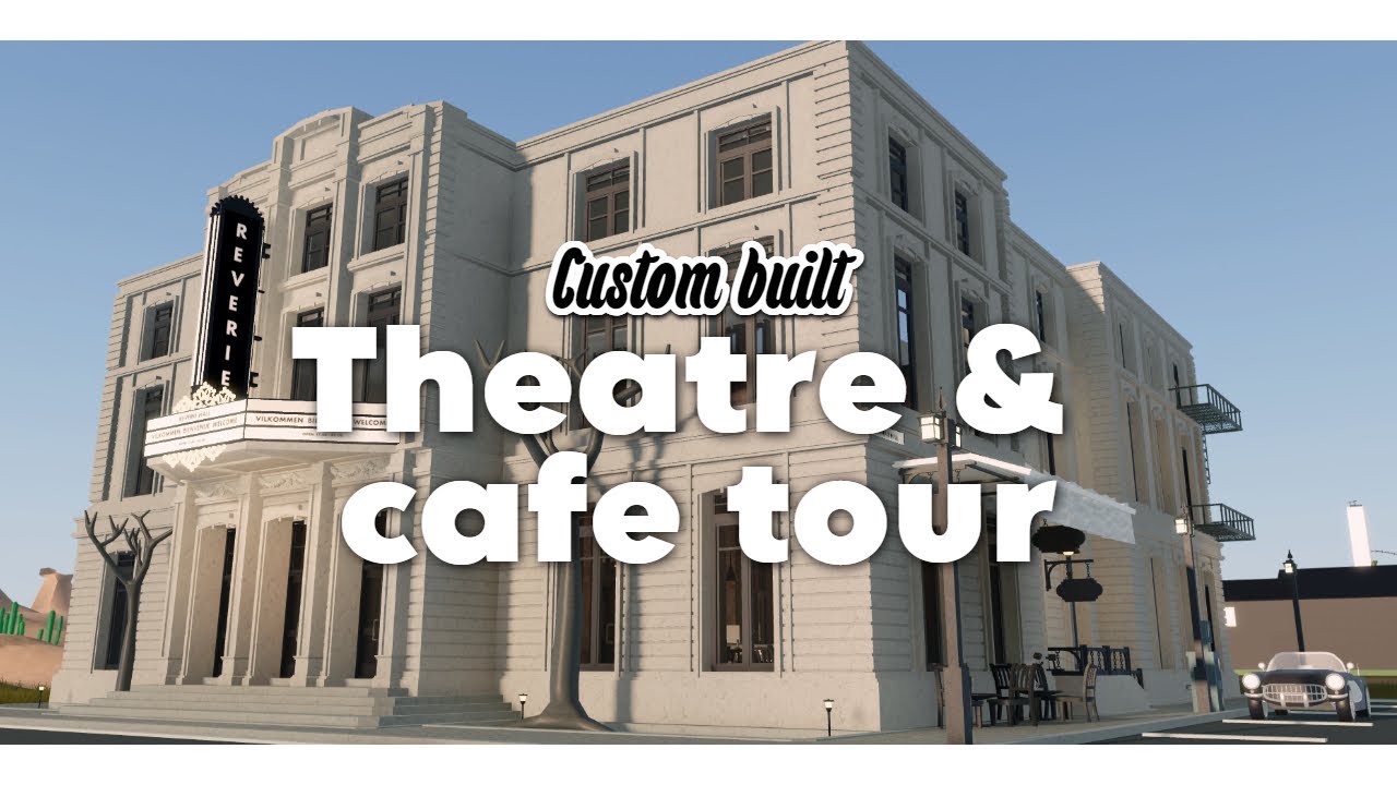 RoCitizens CUSTOM build tour | Reverie hall (Concert venue/Cafe) Roblox