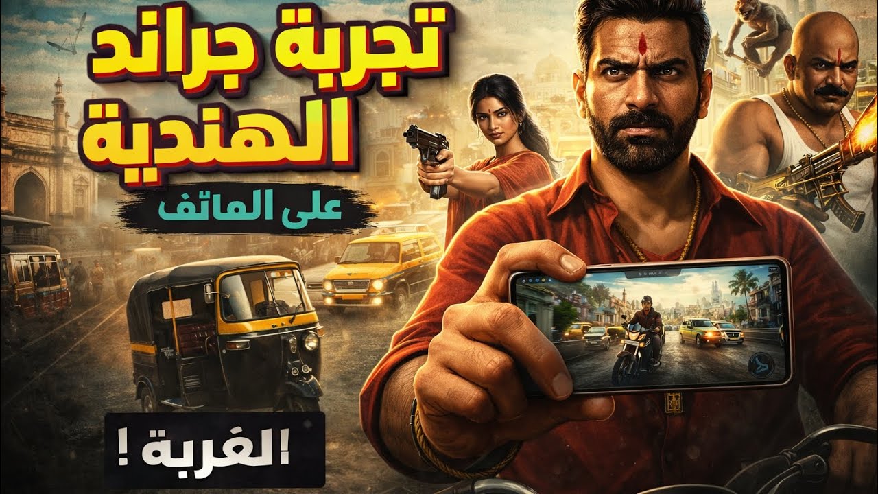تجربه جراند الهنديه الغريبه حي الغريبه😂🇮🇳