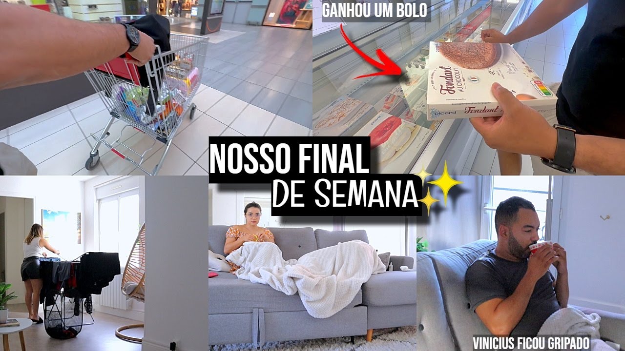 COISAS QUE O VINICIUS GANHOU DE ANIVERSÁRIO, MERCADO, VINICIUS FICOU DOENTE ♥ - Bruna Paula