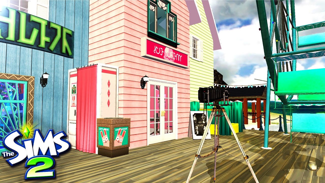 The Sims 2 Boarwalk Speedbuild! 😎