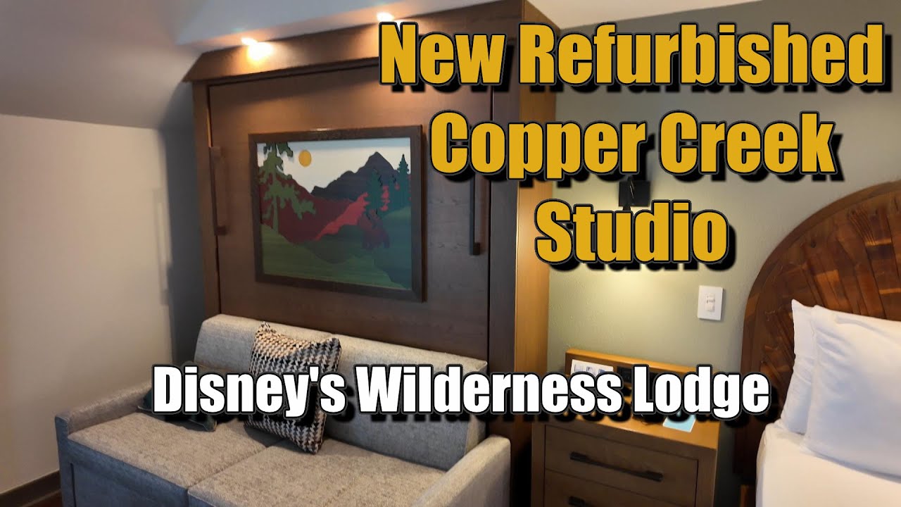 Refurbished Remodeled Copper Creek Studio - Wilderness Lodge 2025
