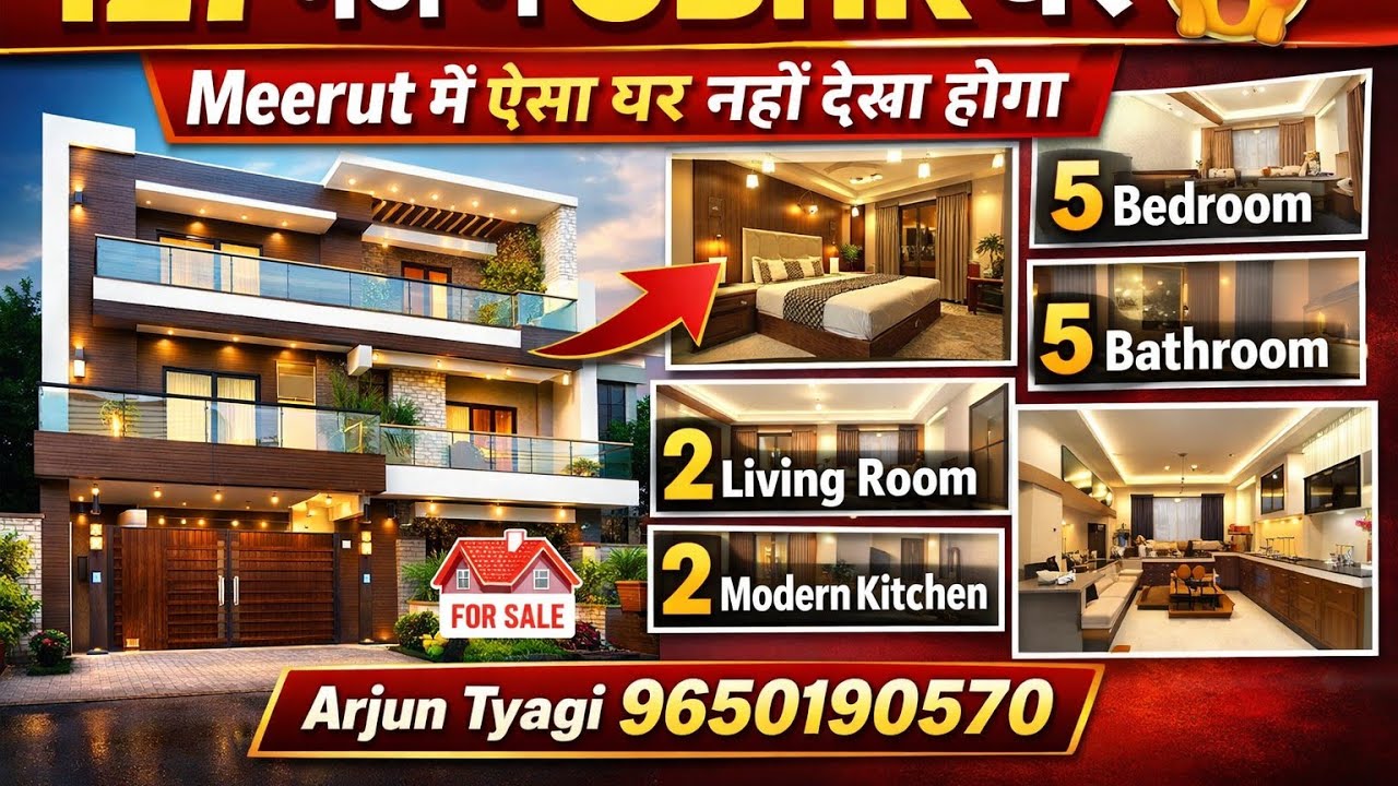 Excellent Investment: Beautiful House in Prime Location, Mawana Road, Meerut