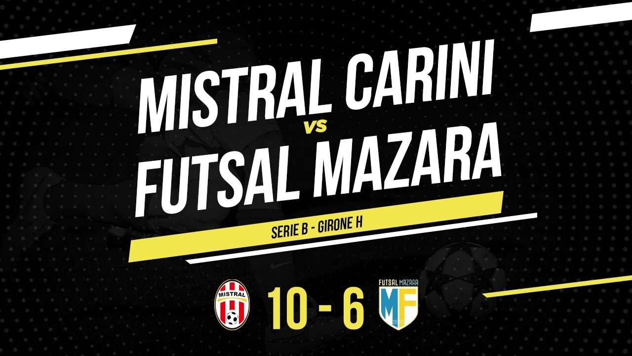 Mistral Carini - Futsal Mazara | Serie B Girone H Calcio a 5 | Highlights & Goals