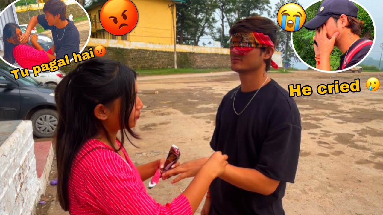 Rakshabandhan special prank on boyfriend 😱😂|| He cried 🥲 