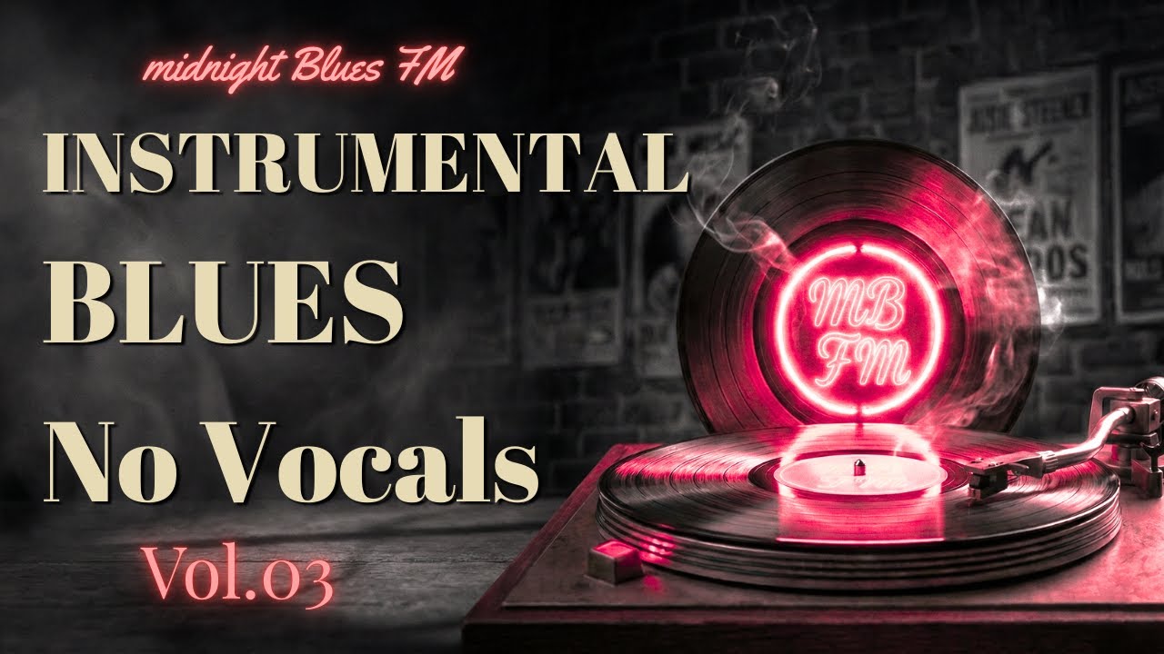 Slow Soulful Instrumental Blues (No Vocals): Smooth Background Music for Study & Focus | Vol.03