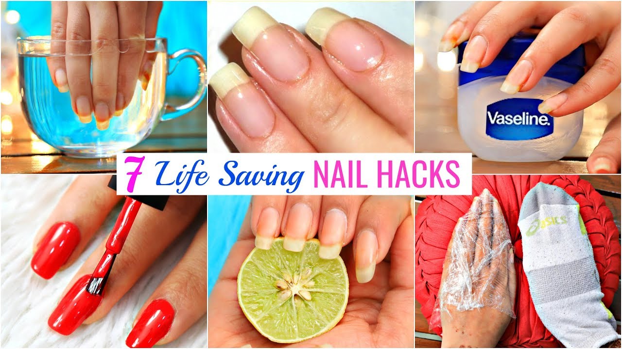 7 Life HACKS To GROW NAILS Fast & Strong | #Beauty #DIY #Remedy #Anaysa