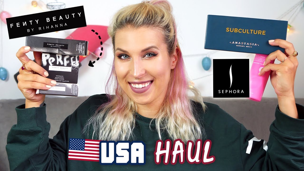 ♦ Nowości z USA - Fenty Beauty, Anastasia, Olay, EOS - USA Haul ♦ Agnieszka Grzelak Beauty
