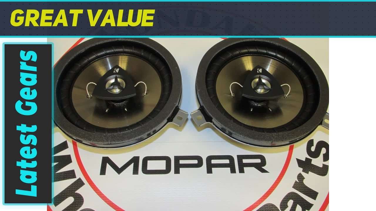 Upgrade Your Jeep Wrangler JK Sound System with Mopar/Kicker Speakers!