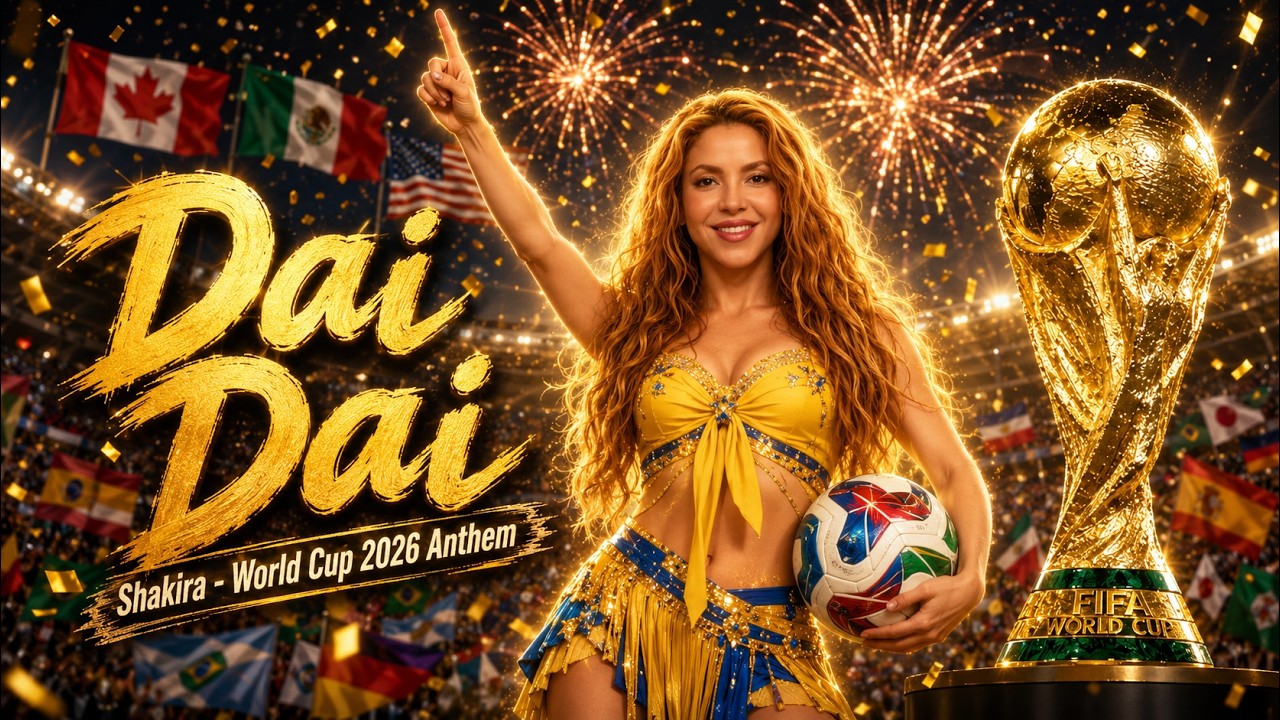 Шакира &ndash; Дай Дай (Мы готовы) 🏆 Официальный гимн Чемпионата мира по футболу 2026 | Чемпионы мира ⚽🔥