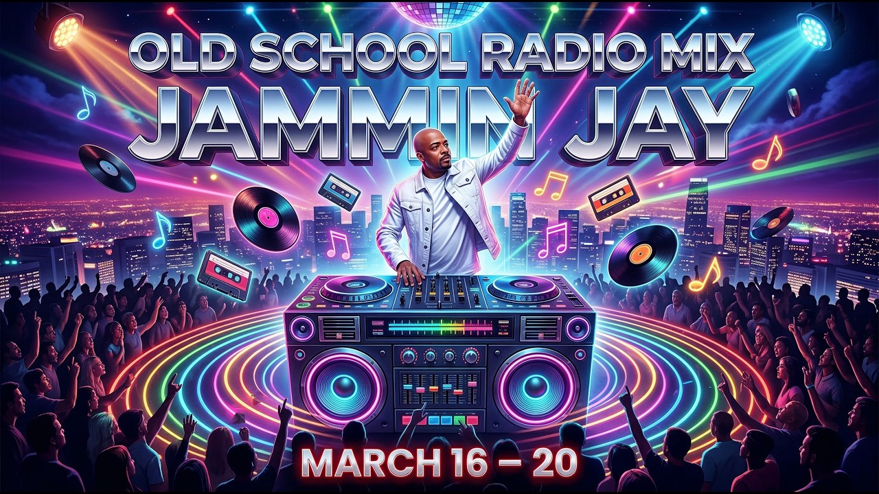 Old School Radio Mix by Jammin Jay for the week of March 16th through March 20th!