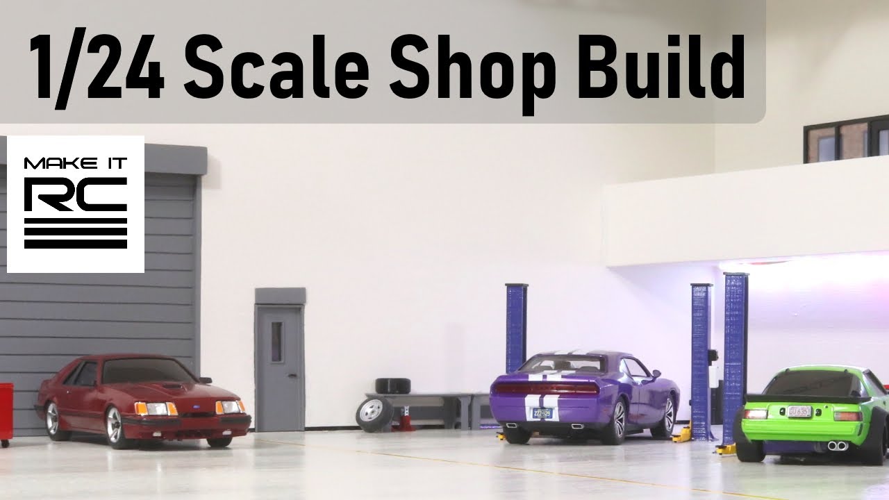 Scale Shop Build: Part 3 Making Tool Chests, New Background Images, and More