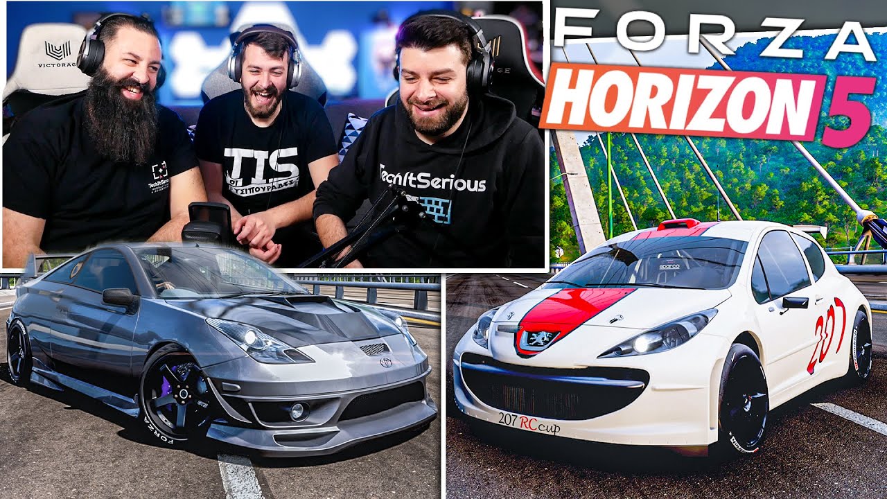 ΑΥΤΟΚΙΝΗΤΑ ΤΩΝ ΕΛΛΗΝΙΚΩΝ ΔΡΟΜΩΝ ΣΤΟ FORZA HORIZON 5! |#6| TechItSerious