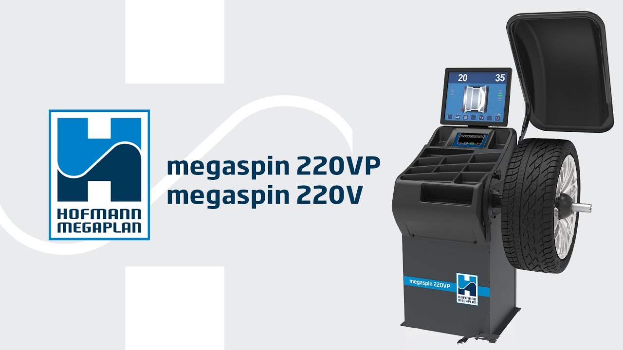 Hofmann Megaplan - megaspin 220VP | megaspin  220V - wheel balancer