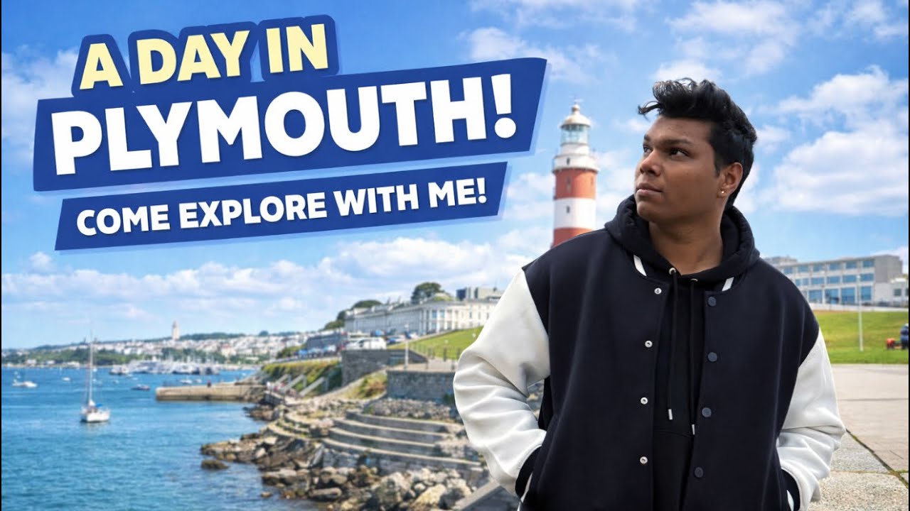 EXPLORING PLYMOUTH IN A DAY | Vlog 19 |