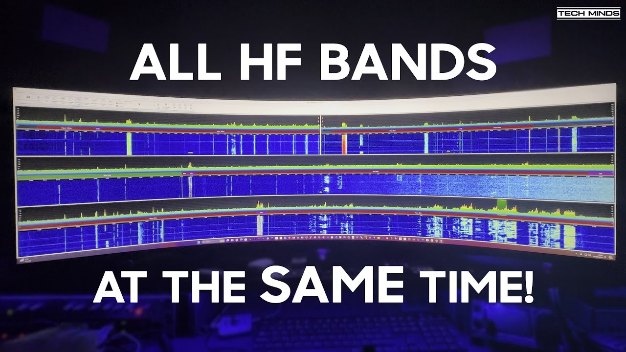Amazing! ALL HF Bands at the SAME time with the RX888 Mk2