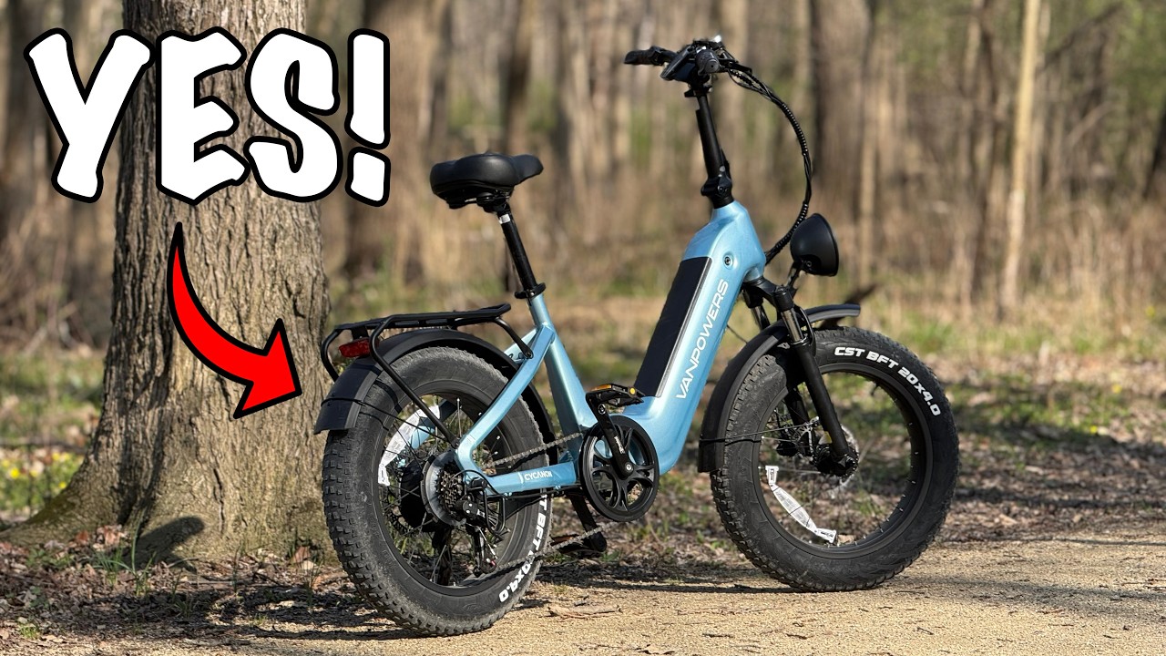 This VANPOWERS Cycanon Surprised Me &ndash; Fat Tire E-Bike Built for ANY Terrain!