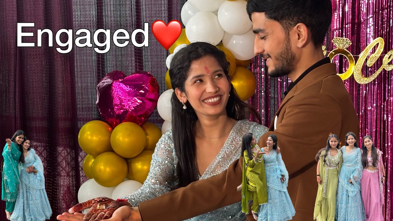 She got ENGAGED🥹❤️ @ritikaaswal23  #trending #dance #trend #engagement #love 