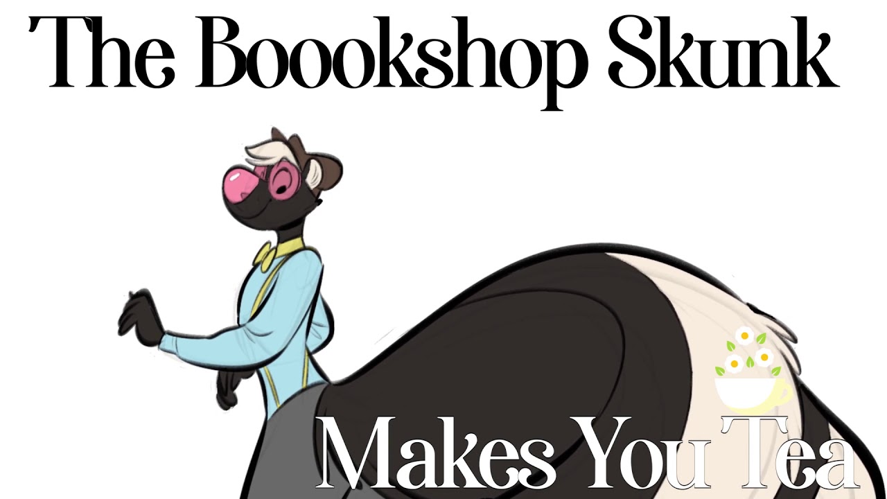 Книжный магазин Skunk Makes You Tea [встреча со Skunk Anthro ASMR]