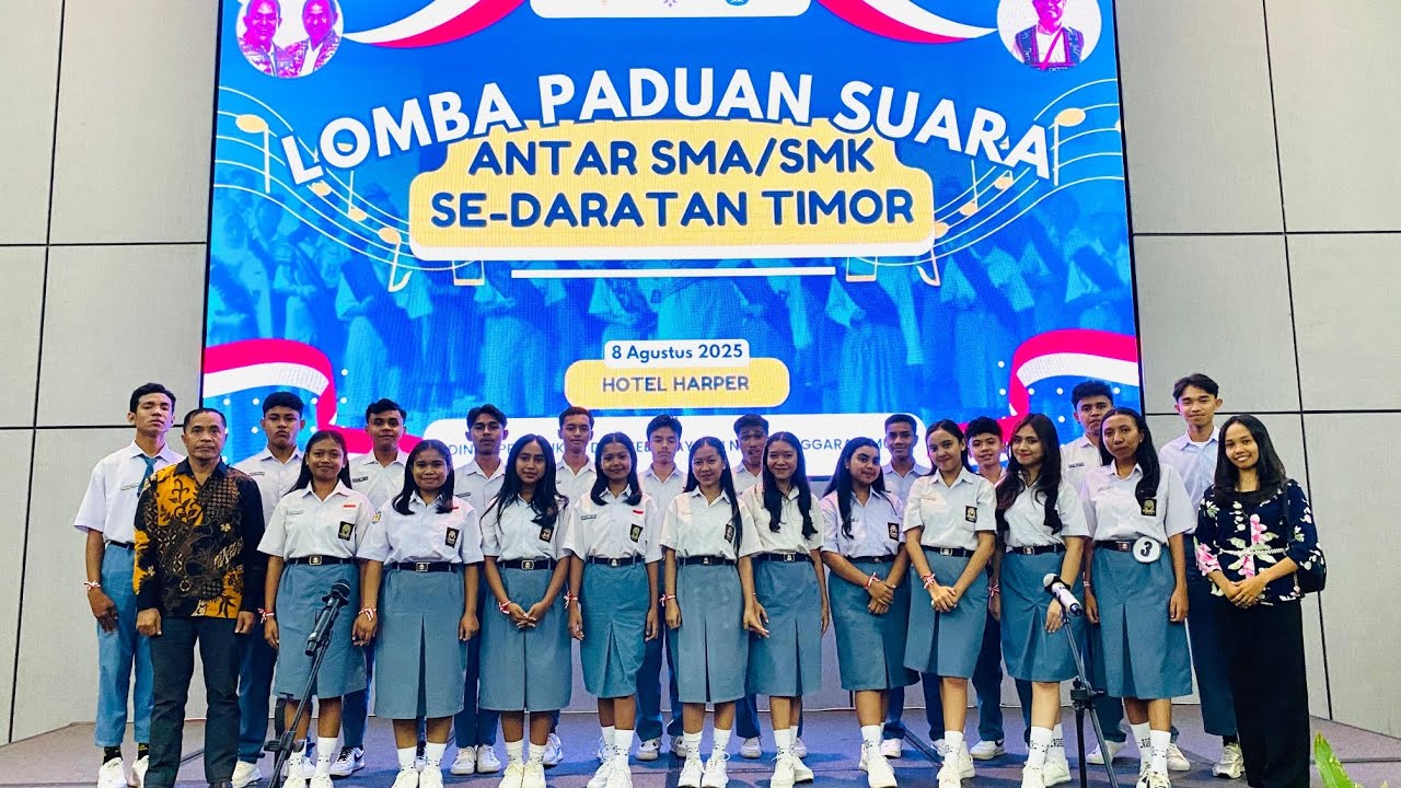 Juara 1 Lomba Paduan Suara Antar SMA/SMK Se-daratan Timor, Propinsi NTT || SMAK Suria Atambua 