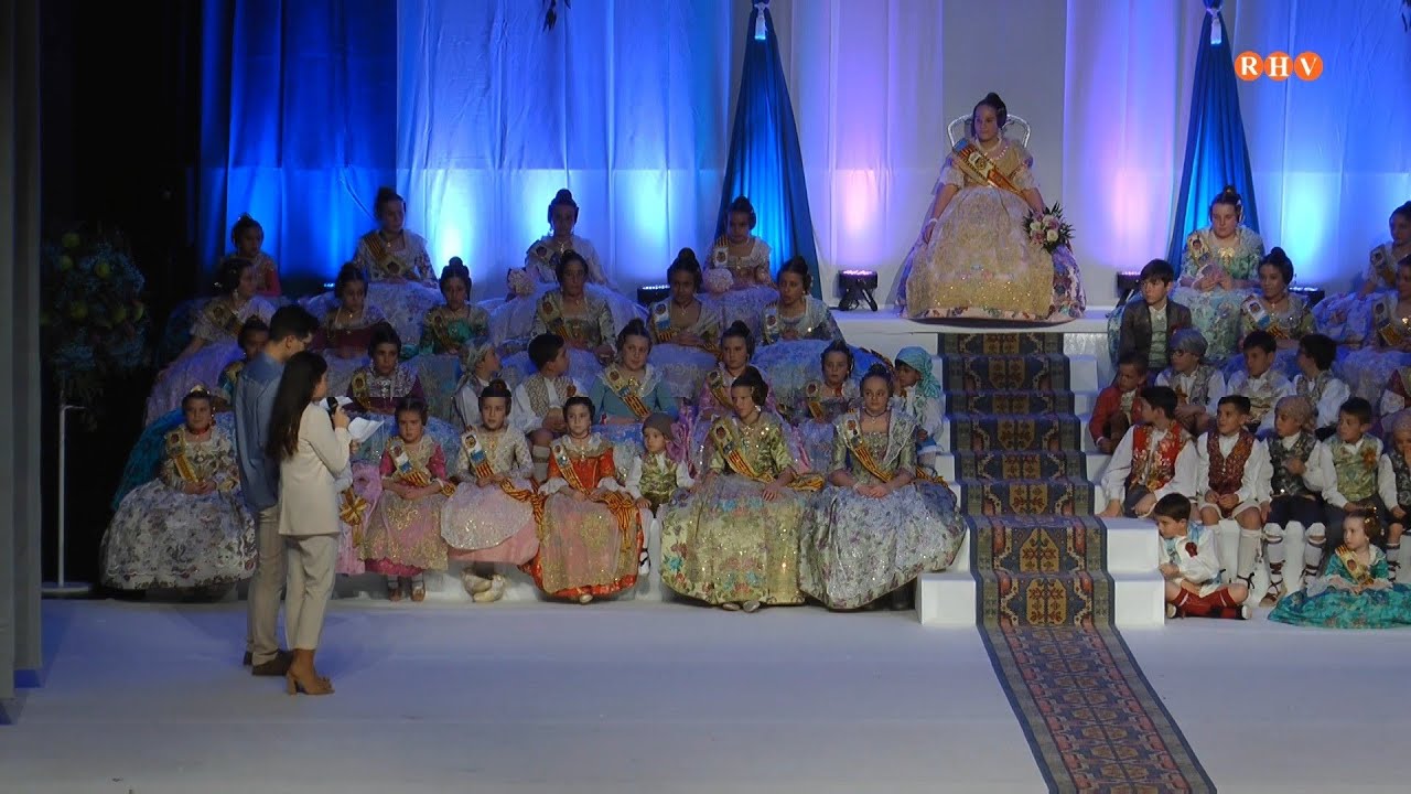 Presentació Falla Primitiva d'Almussafes. Fallera Major Infantil 2020, Marta Espigares