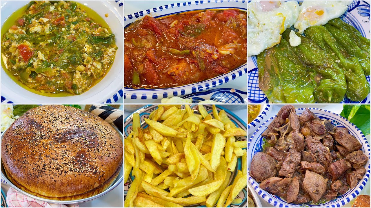 خبز الكوشة و قلاية العيد و دبارة لعيد الاضحى المبارك 🐏❤️🇹🇳🥖🌶️🫑🍅