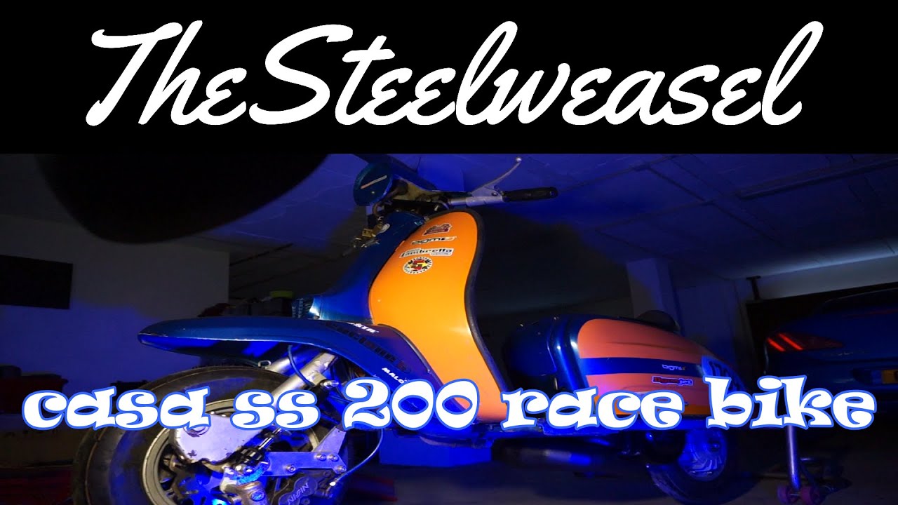 LAMBRETTA CASA PERFORMANCE SS 200 ENDURANCE RACE BIKE