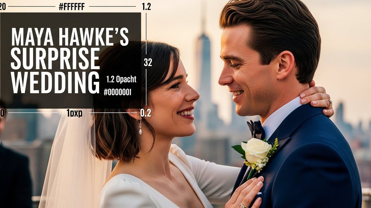 Maya Hawke's Valentine's Vows: Unpacking Her Surprise Wedding