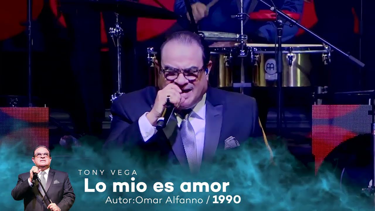 Lo Mio Es Amor - Tony Vega (Intimo en Vivo)