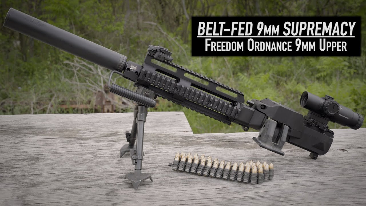 Freedom Ordnance 9mm Belt-Fed