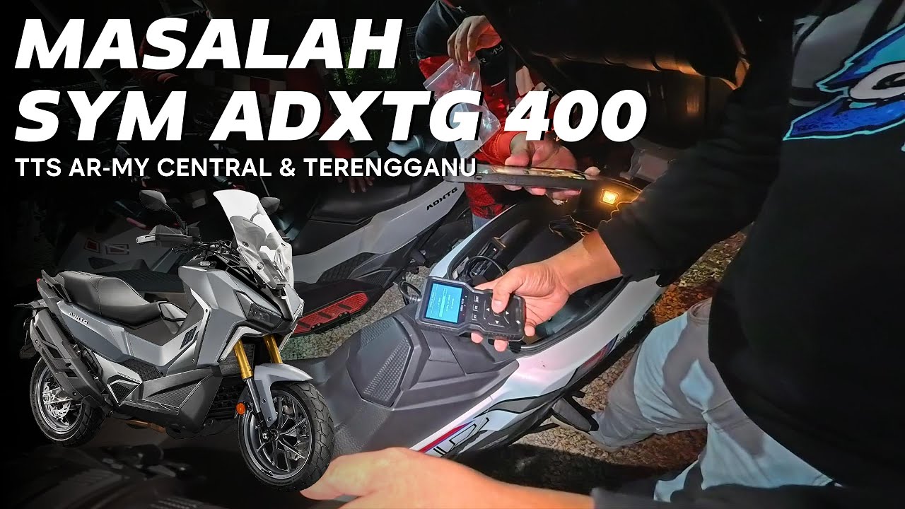 Nak Tukar Ekzos SYM ADXTG 400? Tengok Dulu Video Ni | First TTS AR-MY