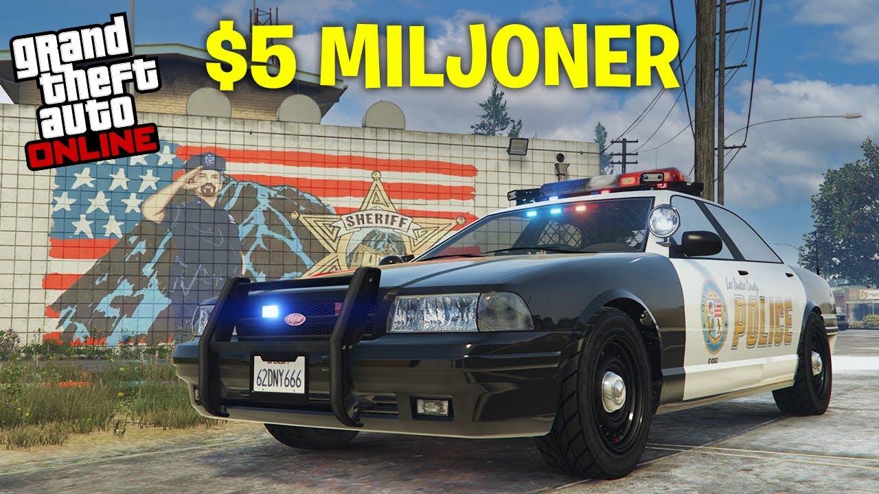 GTA ONLINE - KÖPER VÅR FÖRSTA POLISBIL