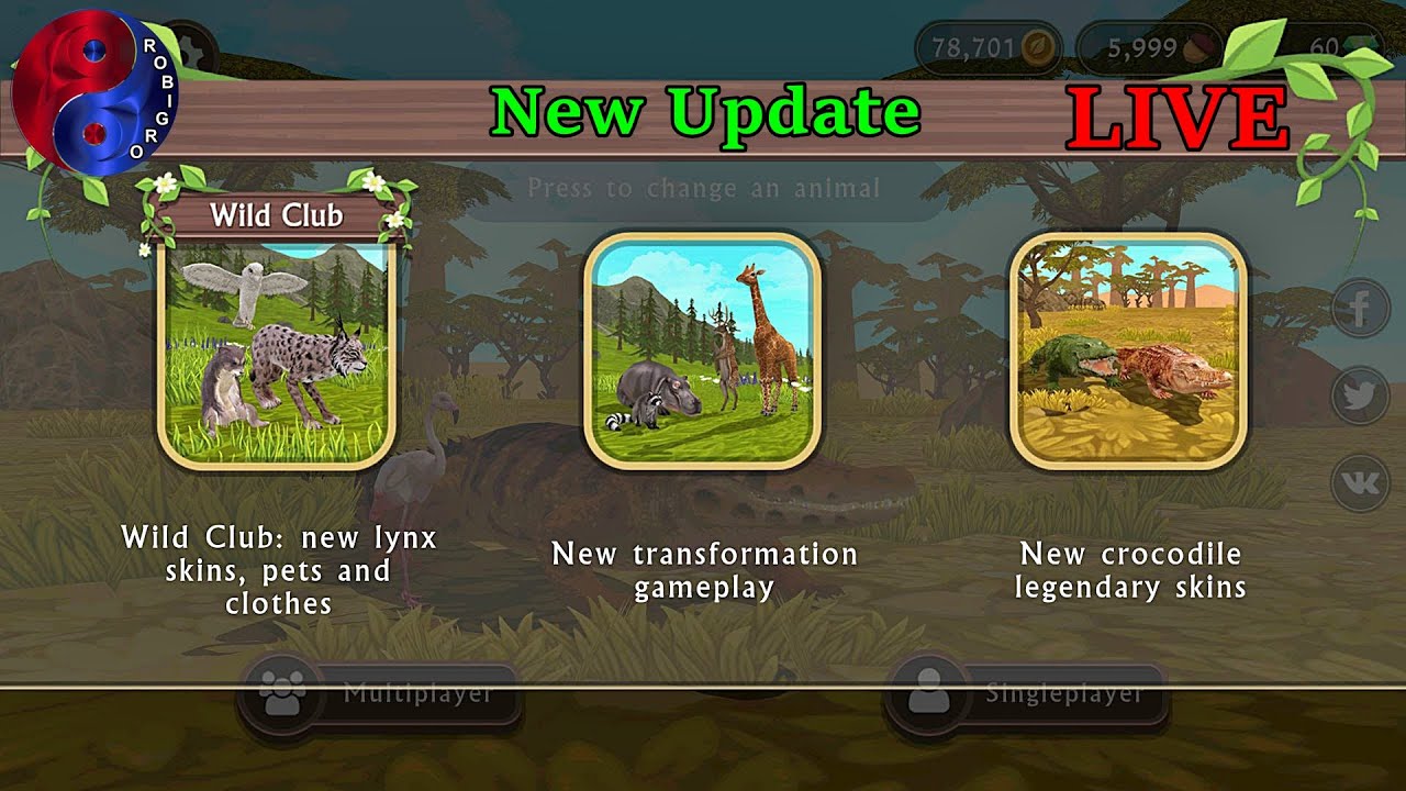 🔴LIVE - WildCraft: New Update 🐾