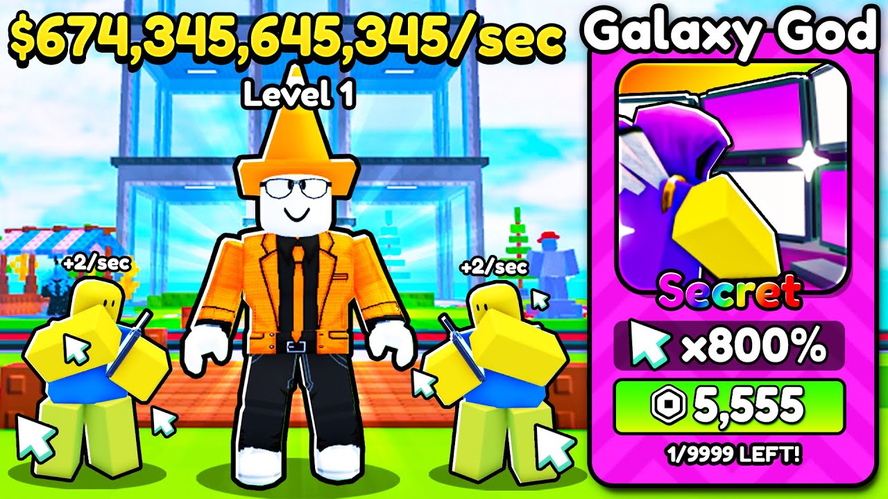 Starting Over as NOOB with BEST UNIT in Roblox Tap to Get Rich!