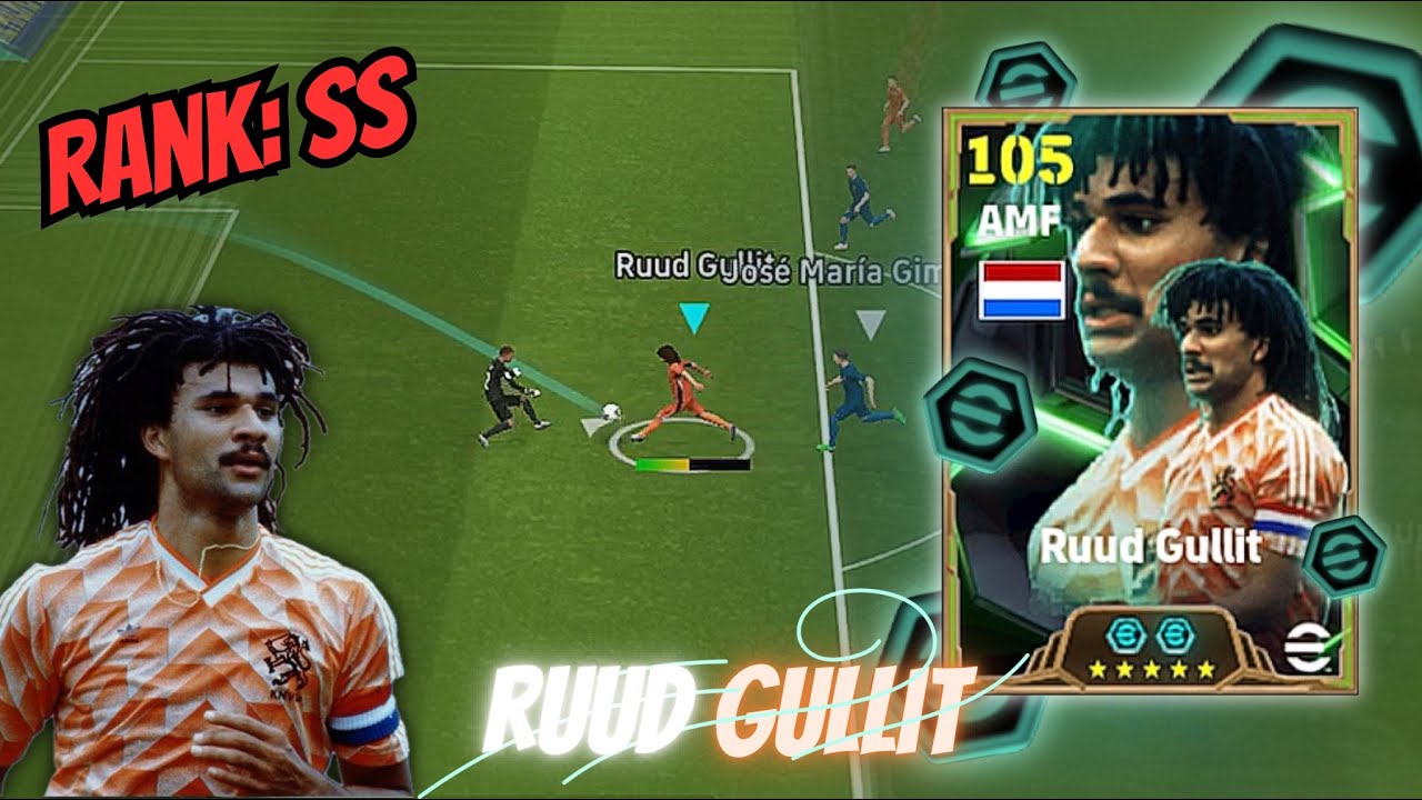 RUUD GULLIT TRỞ LẠI MẠNH MẼ VỚI STYLE HOLE PLAYER, ĐÁ ĐƯỢC MỌI VỊ TRÍ CẢ CB || Efootball 2025