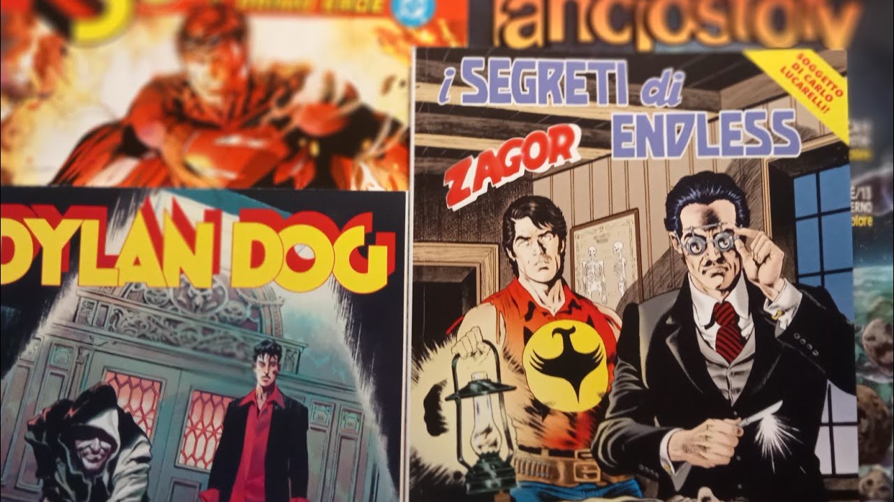 Lo Zagor di Lucarelli & altri acquisti