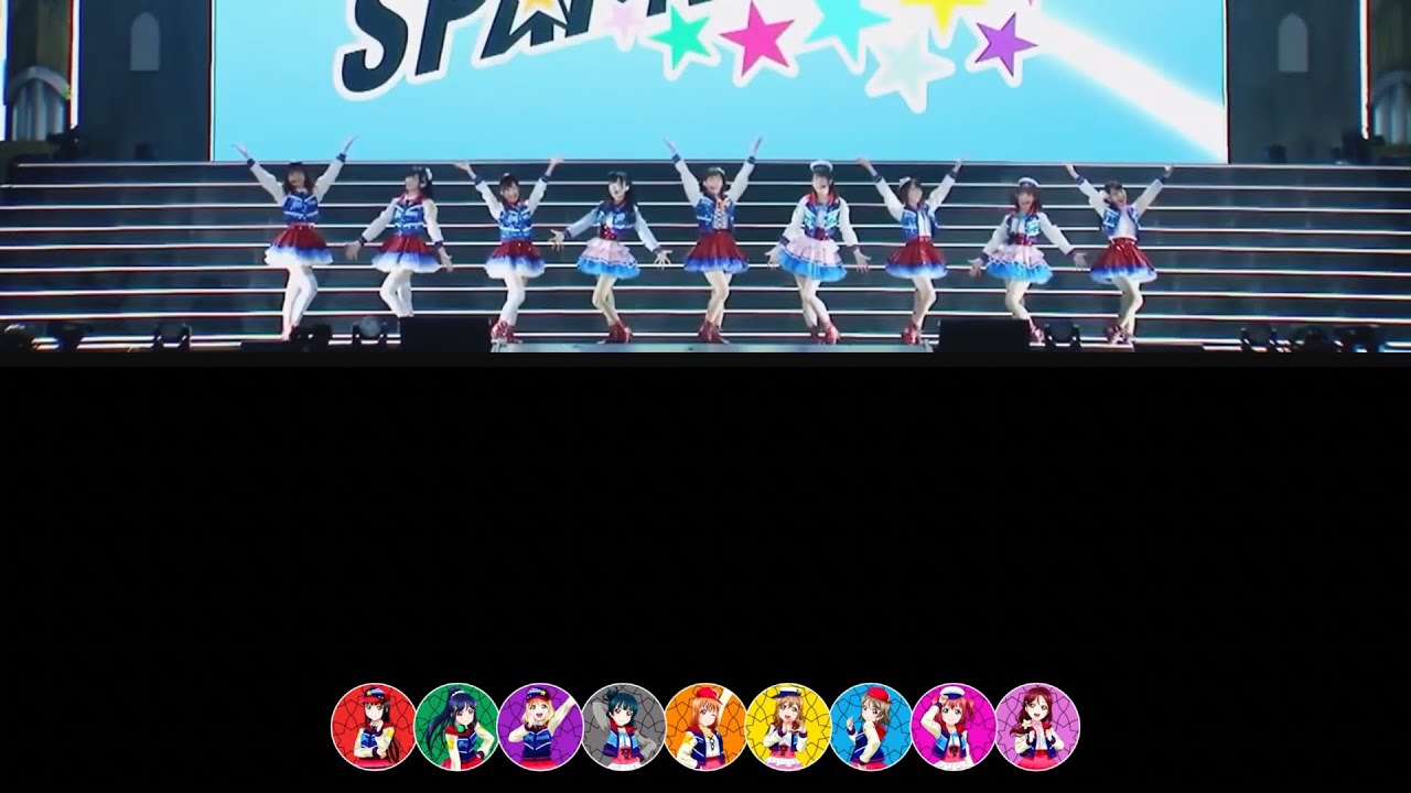 Aqours ~ Bokura no Hashittekita Michi wa… Dance Position
