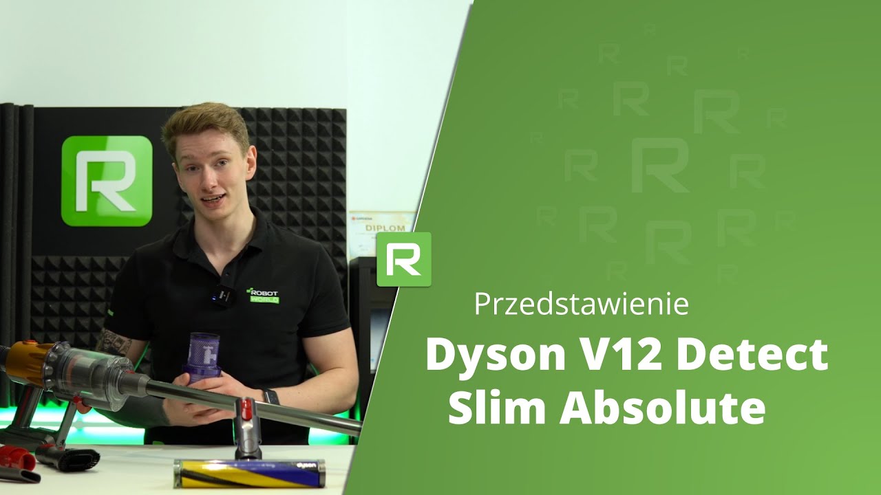 Dyson V12 Detect Slim Absolute - Przedstawiamy odkurzacz pionowy