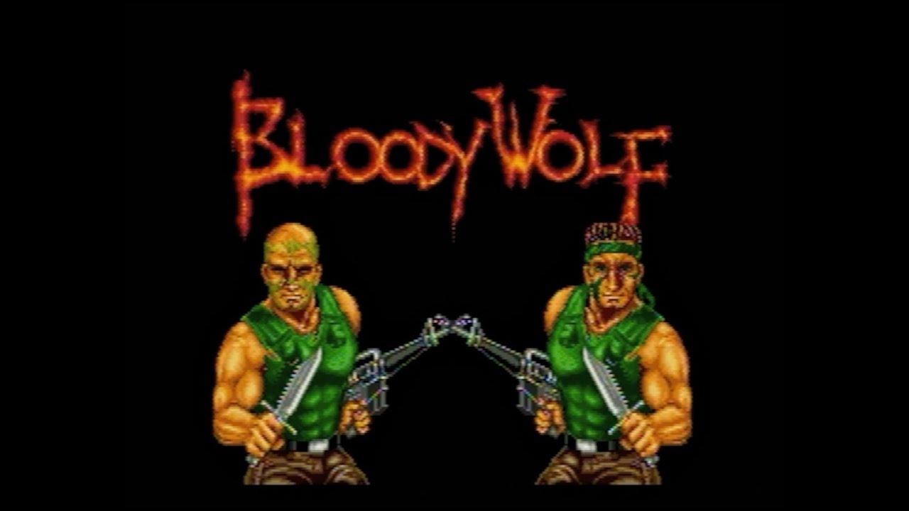 BLOODY WOLF | Game Play | TurboGrafx-16
