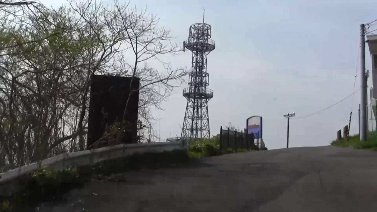 【4倍速】室蘭市 白鳥大橋～測量山展望台～地球岬駐車場
