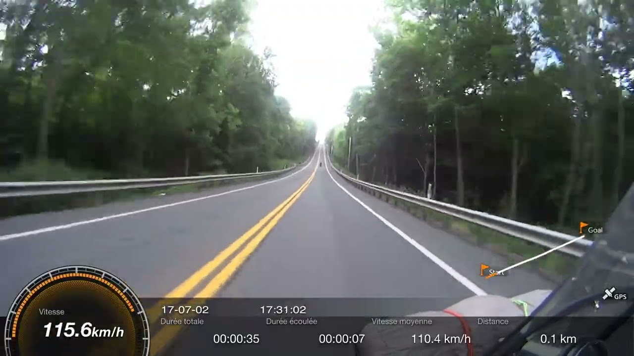9/11 Moto Roadtrip MTL - USA Atlantic Coast - No editing (02/07/2017)