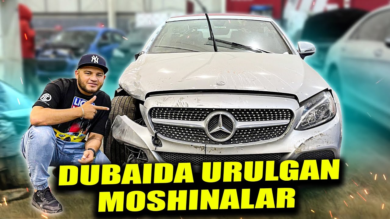 Dubaida urlgan moshinalar 8.qisim