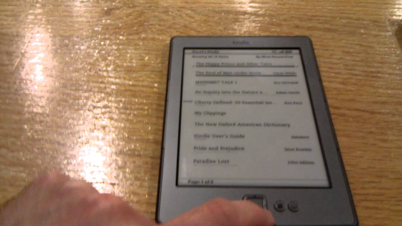 Kindle 4 vs Kobo Touch - Part 1