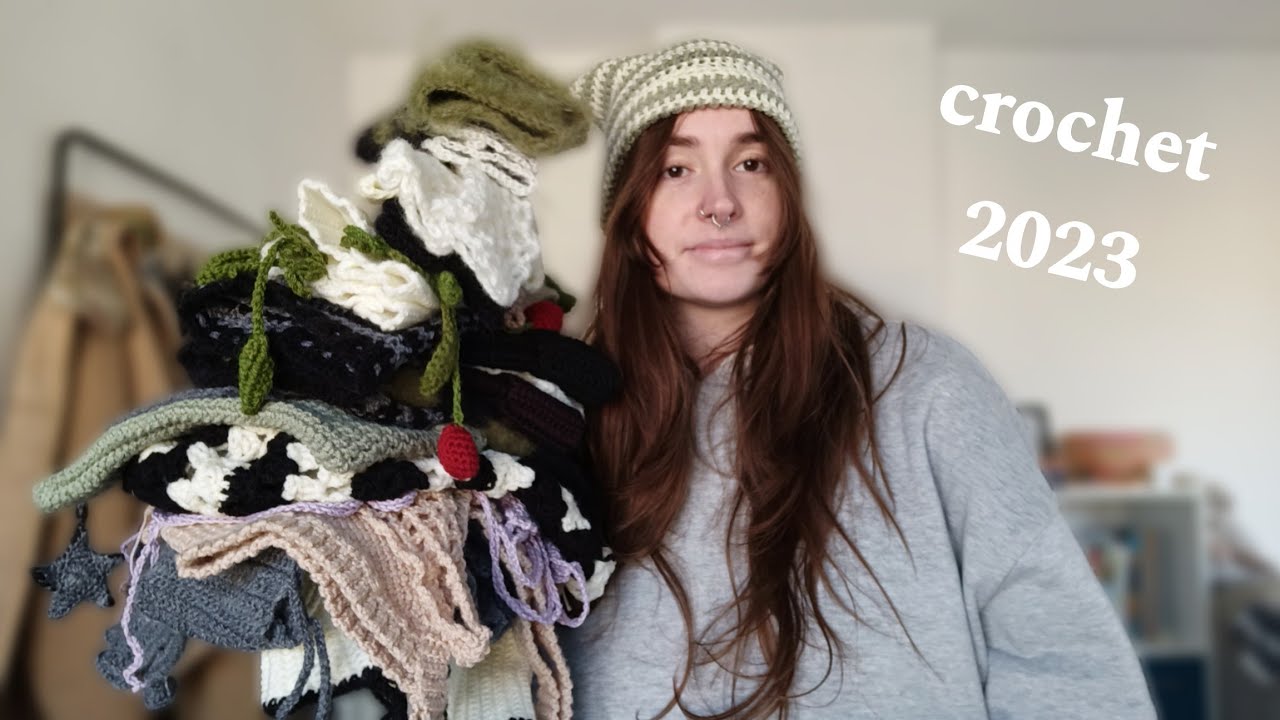 MES CRÉATIONS CROCHET 2023 ✨ (Je vous montre tout 😊) - ASMR FR