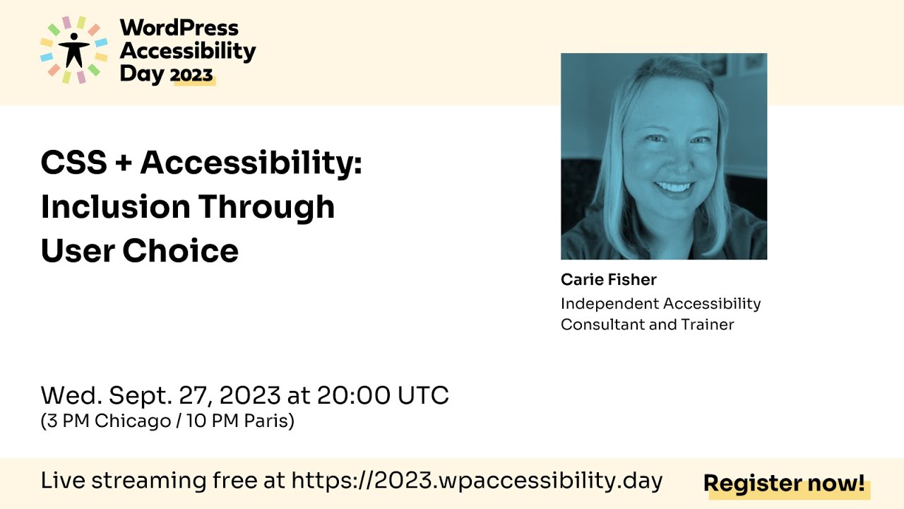 CSS + Accessibility: Inclusion Through User Choice