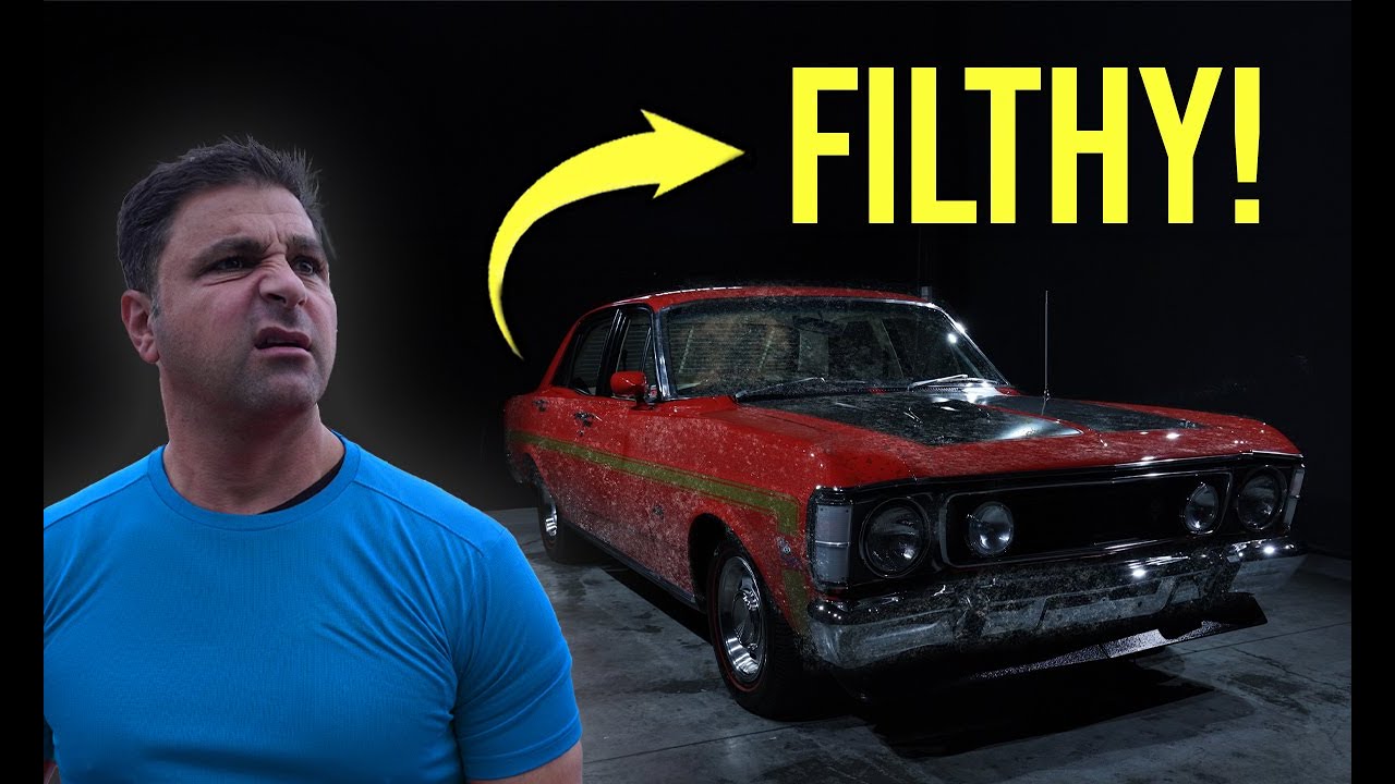 FIRST WASH IN 5 YEARS! REBUILT FORD GT FALCON