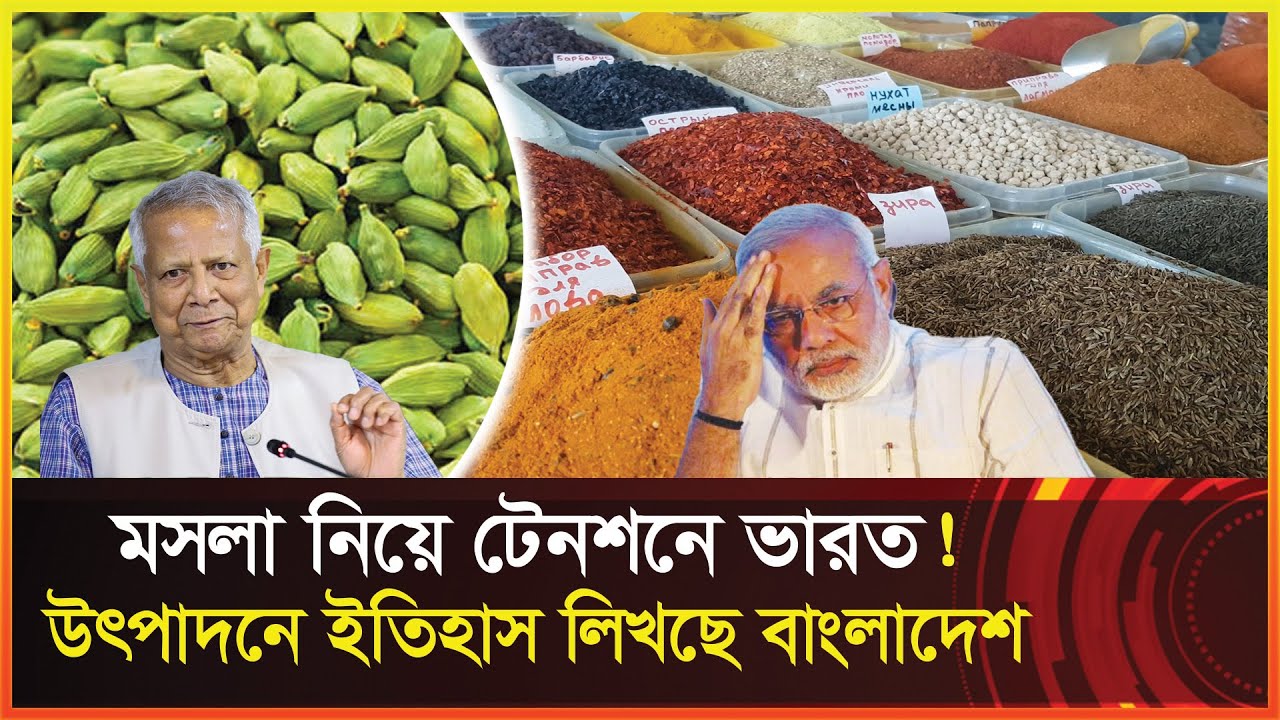 টেনশনে ভারত !! মসলা উৎপাদনে ইতিহাস লিখতে চলেছে বাংলাদেশ !! Spice Production || INDIA || Bangladesh