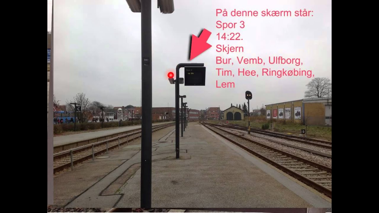 Toget fra Holstebro til Vemb