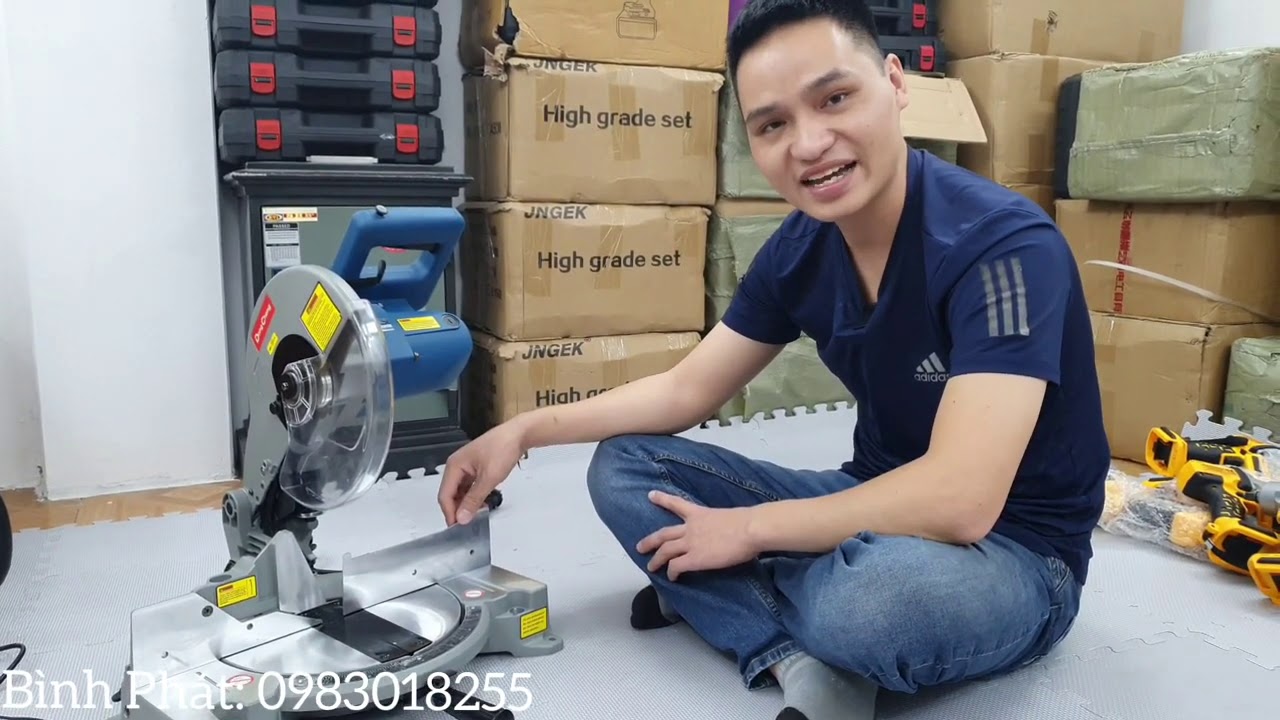 Máy Cắt Nhôm DONGCHENG DJX255 - Bình Phát